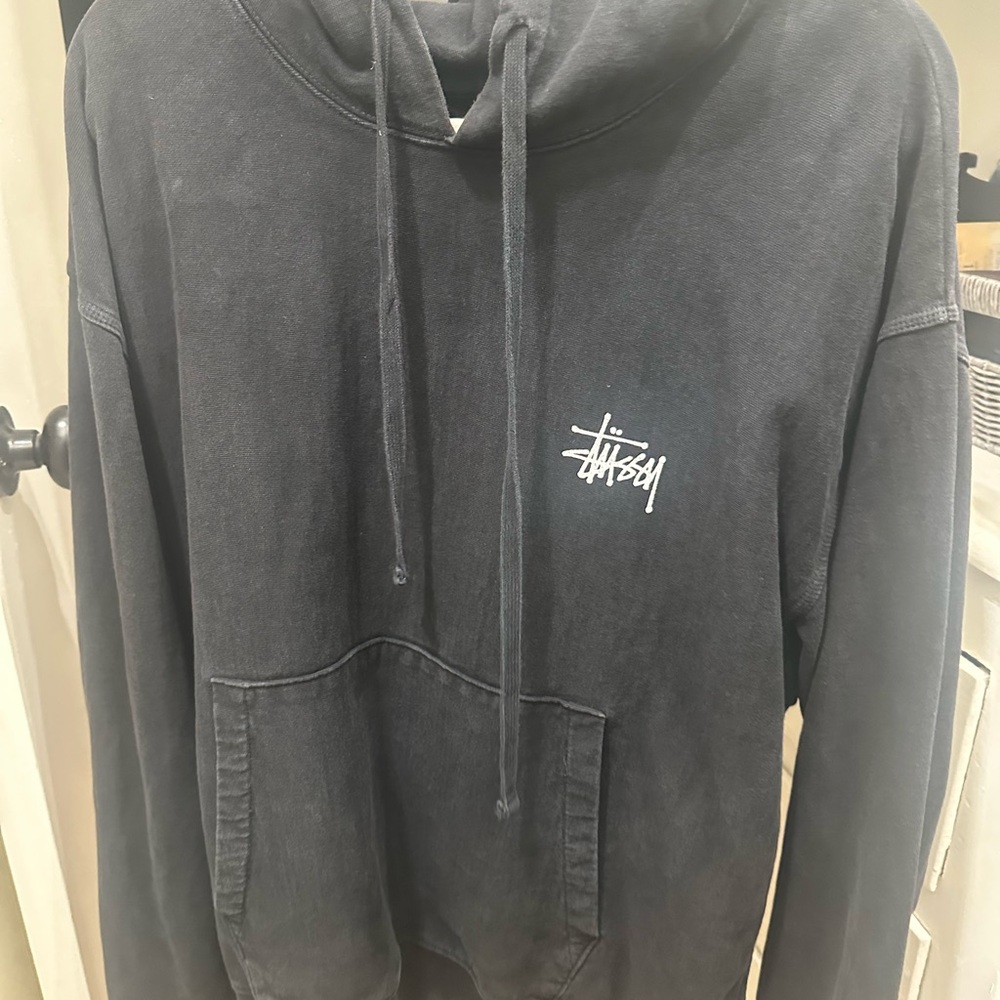 Stussy Charcoal Hoodie for Men